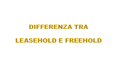 Leasehold vs Freehold